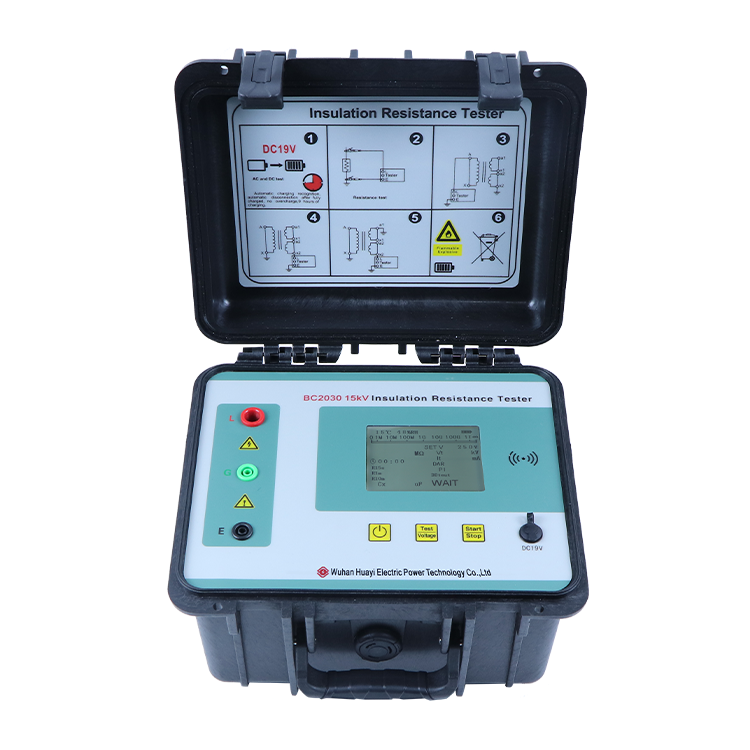 15KV eristysvastustesteri DAR:lla ja PI:llä